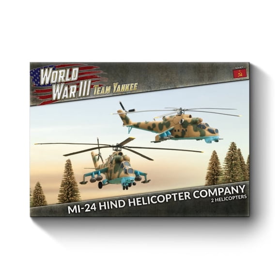Battlefront Miniatures Mi-24 Hind Helicopter Assembly New