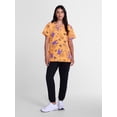 thumbnail image 2 of Scooby-Doo Women's Halloween Scrub Top with Short Sleeves, Sizes S-XXXL, 2 of 5