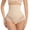 Beige, variant on Women's Shapewear Tummy Control Seamless Underwear for Women Fajas Bodysuits Panties Beige S(S)