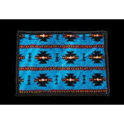 Native Turquoise Sherpa Pet Blanket-Throw 28"x40"