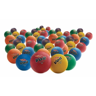Voit® 8.5" Rainbow Playground Balls (48-PACK)