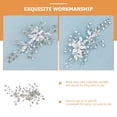 thumbnail image 2 of Miangastore Barrettes Formelles en Strass pour Cheveux pour Usage Quotidien 1 Ensemble, 2 of 8