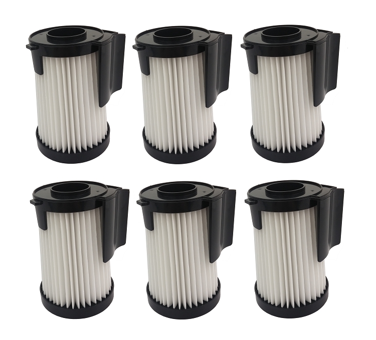 6 Vacuum Filters for Eureka DCF10, DCF14 HEPA 62731, 62396