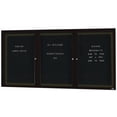thumbnail image 3 of Aarco OADC4896-3B 3-Door Outdoor Enclosed Directory Board - Blue, 3 of 6