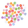 thumbnail image 3 of 50 Unids Mini Flor de Resina Colores Mezclados Sin Agujero Daisy Encantos de Espalda Plana Flores de Margarita Cameo para Pegar Joyería DIY Pendientes Anillos ANGGREK Otros, 3 of 8