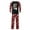 B226 Red, variant on Mrzhqd Christmas Family Pajamas Matching Sets Mens Christmas Pajamas Set Crew Neck Long Sleeve Print Tops With Plaid Pants Winter Warm Soft Sleepwear Nightwear,Red,Size L