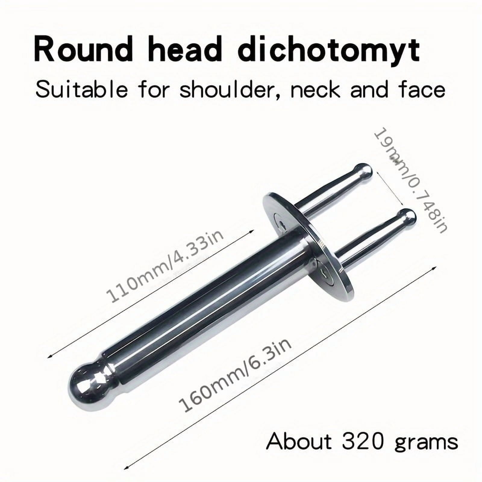 * A Brand New Magnetic Fork, Multi-Functional Massage Acid-Removing Stick, Magnetic Therapy Meridian Stick, Stainless Steel Acupoint Fork *