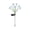 A, variant on Solar Waterproof Fiber Optic Floral Garden Stake Lamp, Multicolor Color Changing Outdoor Lawn Accent Light for Yard Walkway Ornament