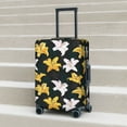 thumbnail image 5 of Uemuo Lilies Flowers Printed Washable Luggage Cover - Fashion Suitcase Protector Fits 18-32 Inch Luggage -X-Large, 5 of 9