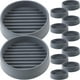 thumbnail image 1 of 12 pcs muebles de muebles tazas de ruedas de rueda tazas de remolino de pierna muebles rodantes tapones de las ruedas, 1 of 6