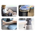 thumbnail image 2 of Inflatable Camping Foot Rest Pillow Compact Ultralight Soft For Flight Sleeping, 2 of 5
