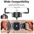 thumbnail image 3 of 2025 New Shockproof Bike Phone Mount, Universal Motorcycle E-Bike Handlebar Phone Holder, 360 Degree Rotatable, 3 of 5