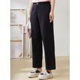 thumbnail image 2 of Lyocell elastic back-waist straight-leg pants, 2 of 4