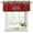 DarkRed, variant on 2 Pack Red Christmas Valances for Windows Bedroom Living Room Window Treatments, Xmas Botanical Ball Bell Rod Pocket Valance Drapes Short Kitchen Curtains Over Sink 42"x12"