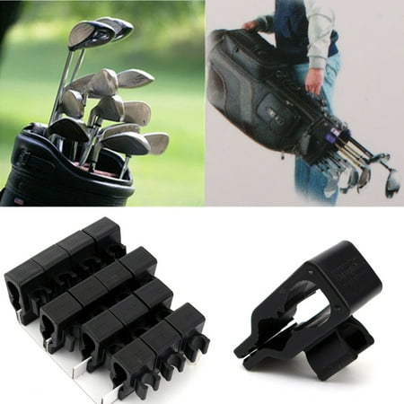14pcs Golf Bag Organizer Club Putter Clip Holder Set For All Wedge Iron Driver Organizers