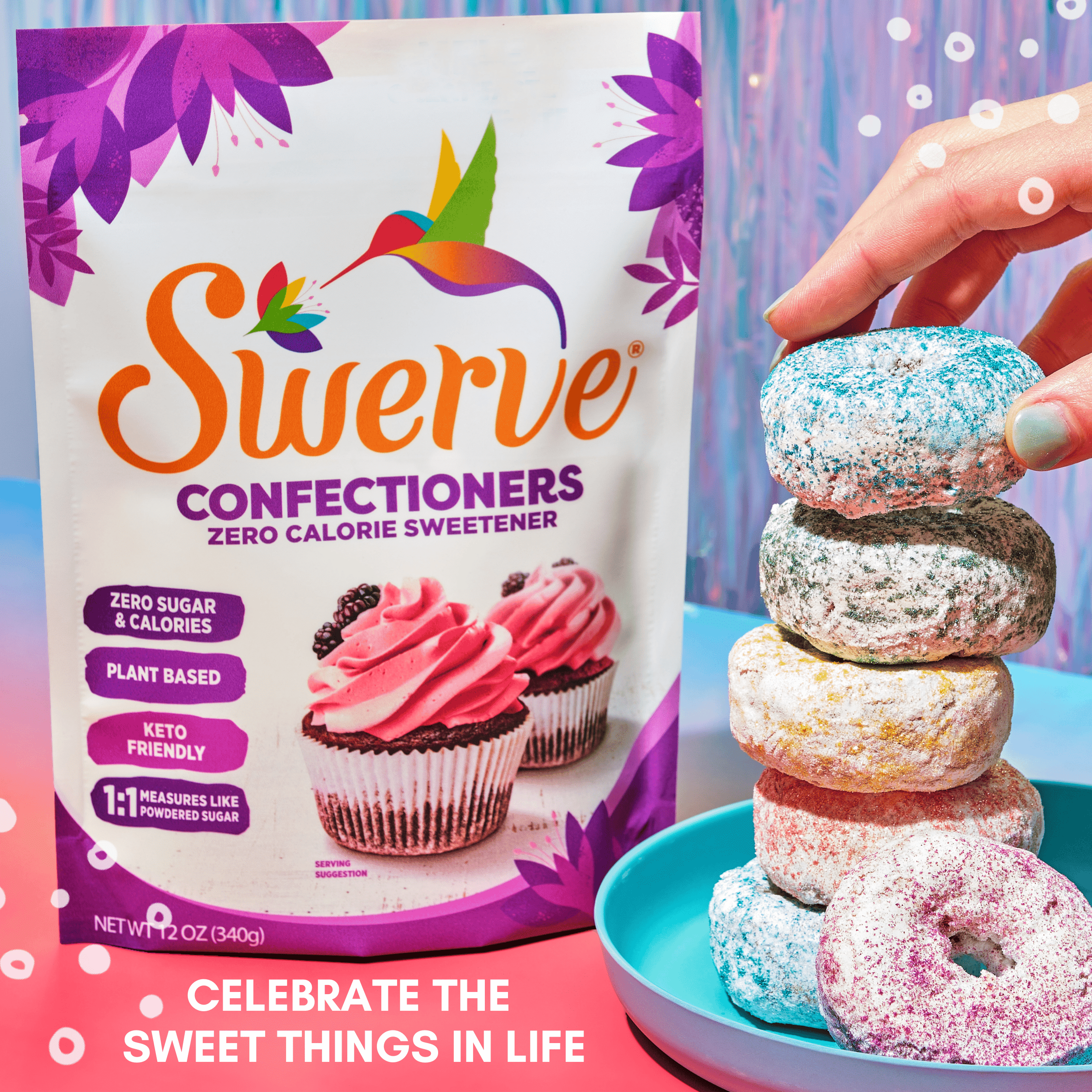 Swerve Sweetener, Confectioner Sugar Replacment, 12 Oz