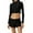Black, variant on RMGVDSD Women's Sportswear Suit Outdoor Fitness Yoga Set Long Sleeve Top With Shorts Suit Women Shorts Sets Beachwear