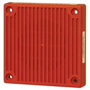 Cooper Horn - Wheelock Cooper Wheelock AH-24WP-R Ah Horn Red Outdoor 24Dc