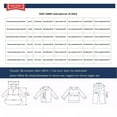 thumbnail image 2 of Odeerbi Toddler Boys Girls Cotton Sweatsuit Winter Crew Neck Long Sleeve 2025 Casual Gold Silk Trousers Set Navy 12-24 Months, 2 of 8