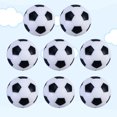 thumbnail image 3 of 8 balones de fútbol de mesa blancos y negros de repuesto (32 mm de diámetro), 3 of 8