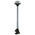 thumbnail image 2 of Perko 1637DP0CHR Vertical-Mount Fold Down White All-Round Pole Light - 14-1/8" Height, Black Polymer Base and Top, 2 of 3
