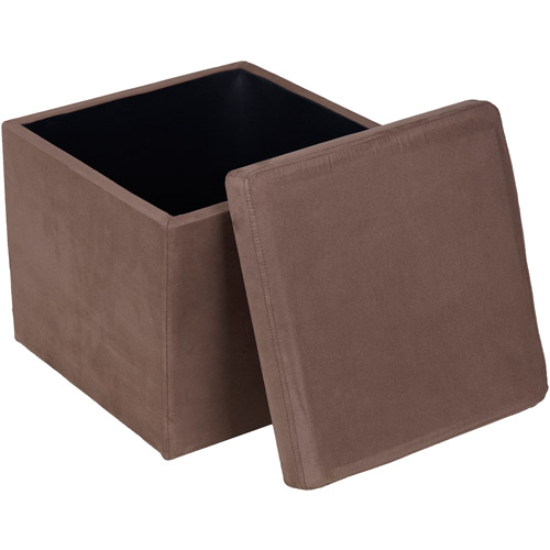 mainstays steel wicker ottoman