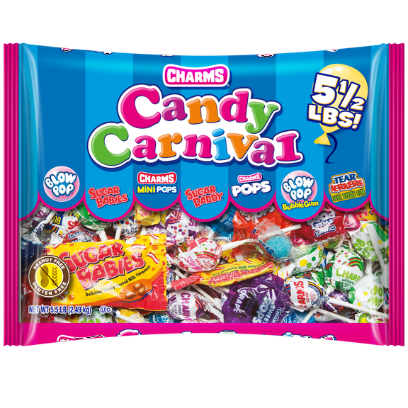 Charms Candy Carnival Assorted Candy, 5.5 Lb