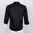 thumbnail image 4 of Chaqueta de chef, chaqueta de panadero para hombre y mujer, chaqueta de trabajo, ropa de trabajo de manga larga. SG, 4 of 9