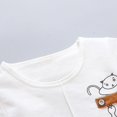 thumbnail image 4 of GYRATEDREAM Baby Boys Summer Clothes, Toddler Cartoon Clothing Set, Infant Boy Short Sleeve T-Shirt+Shorts Suits 3-4 Years, 4 of 7