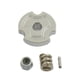thumbnail image 2 of Eliminador de embrague antirrebote Eliminador de zapatilla de aleación de aluminio RC para Slash 4WD E-Revo Modelo Plata Magideal Eliminador de embrague antirrebote, 2 of 3