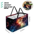 thumbnail image 2 of Galactic Planet Large Capacity Reusable Foldable Oxford Cloth Picnic Basket - Versatile Shopping Basket, Laundry Organizer, and Shopping Bag, 2 of 7