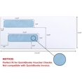 thumbnail image 2 of ValBox 200 Count #8 Double Window Envelopes 3 5/8" x 8 11/16" Flip and Seal Double Window Security Check Envelopes- Security Tint Pattern Designed for Home Office Secure Mailing, 2 of 4