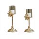 thumbnail image 1 of Candelabros De Metal Y Cristal For Centros De Mesa De Boda, Decoración For Mesas, Fiestas E Iglesias., 1 of 6
