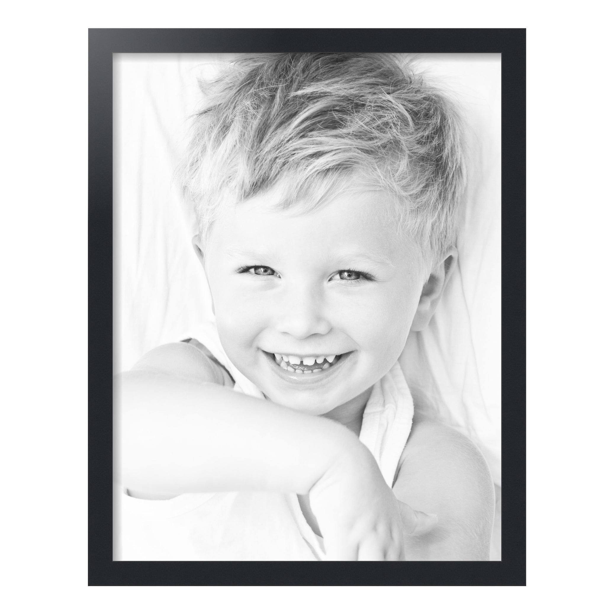 ArtToFrames 20" x 26" Black Picture Frame, 20x26 inch Black MDF Poster Frame (WOM-3926), 4 Pack