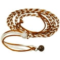 thumbnail image 1 of 4.59ft Small Animal Leash Adjustable Braided Rat Leash Hamster Leash with Bell, 1 of 10