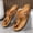 Khaki, variant on Adjustable Buckle Cork Footbed Thong Flip Flops