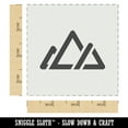 thumbnail image 2 of Mountain Range DIY Cookie Wall Craft Stencil - 3.5 Inch, 2 of 5