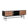 thumbnail image 1 of Mueble para TV Minimalista de Melamina 150x40cm Mundo In Centro de Entretenimiento Piamonte Nogal, 1 of 9