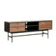 thumbnail image 1 of Mueble para TV Minimalista de Melamina 150x40cm Mundo In Centro de Entretenimiento Piamonte Nogal, 1 of 9
