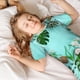 thumbnail image 5 of Balery Tropical Pineapple Conjunto de Pijama Infantil de Manga Corta con Estampado – Ropa de Dormir de Algodón Suave-X-Large, 5 of 6