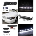 thumbnail image 2 of Ford Crown Victoria Black Projector Headlights+8-LED DRL Fog Lamps, 2 of 2