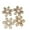 Beige, variant on Rhewides 20 Pcs Floral Hollow Out Wood Craft Decorations for Hats Clothes Party Ornaments and Home Decor