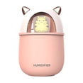 thumbnail image 2 of Cateissary Humidificador Mini humidificador de dibujos animados para el hogar y la Oficina, difusor de Aroma USB de 300ml con Humidificadores Rosado 0108#, 2 of 6