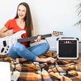 thumbnail image 5 of Amplificador de guitarra eléctrica LyxPro de 20 W con altavoz - Blanco, 5 of 5