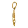 thumbnail image 3 of 14K Yellow Gold Star of David Pendant Charm Jewelry, 3 of 3