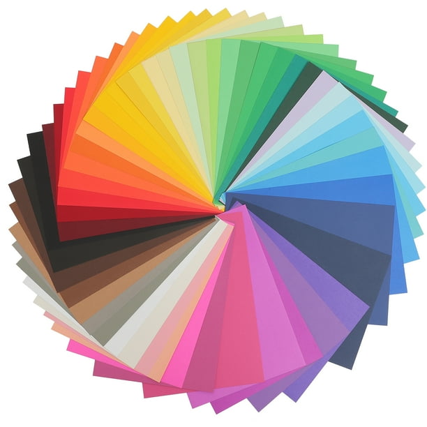 50 hojas de papeles plegables decorativos, papeles para manualidades DIY, papeles para pintar, papel artesanal para niños