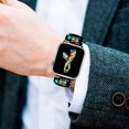 thumbnail image 3 of Correa De Reloj De Acción De Gracias De Otoño Compatible Con Apple Watch Band De 42 Mm, 44 Mm, 45 Mm Y 49 Mm Para Mujeres Y Hombres, Repuesto De Silicona Suave, Accesorios Deportivos, Correa De Repues, 3 of 5