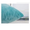 thumbnail image 3 of Knubmt Pack of 1 Velvet Decorative Throw Pillow Cover Soft Solid Square Cushion Case for Couch, Sofa, Bed, Car, 16x16 inch, 3 of 8
