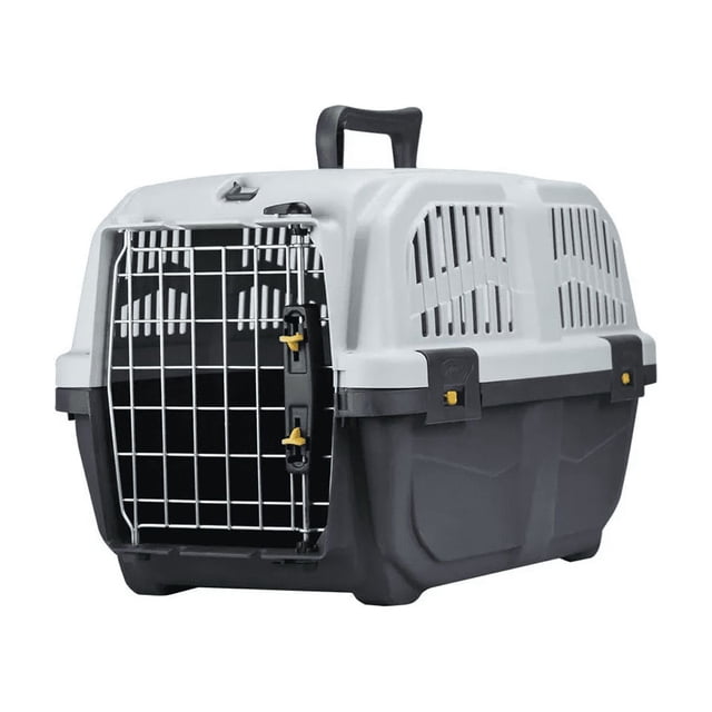 transportadora chico Mascotas 48cm x 31.5cm Malubero GRIS