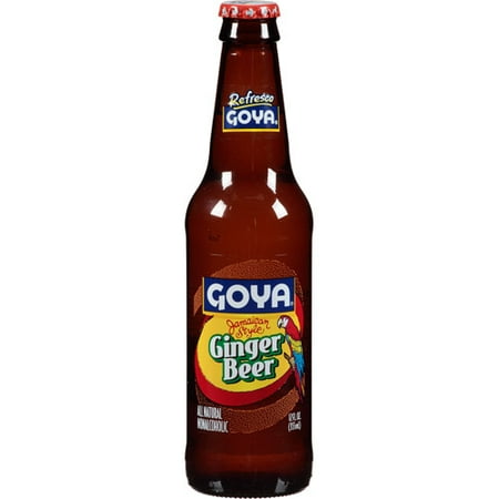 Goya Jamaican Style Ginger Beer Soda, 12 fl oz, (Pack of ...